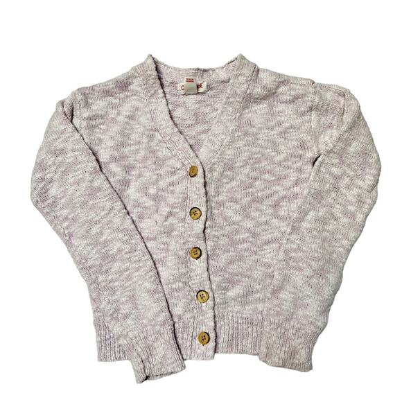 Cat & Jack Knit Cardigan Sweater Size 6 - Picture 1 of 8